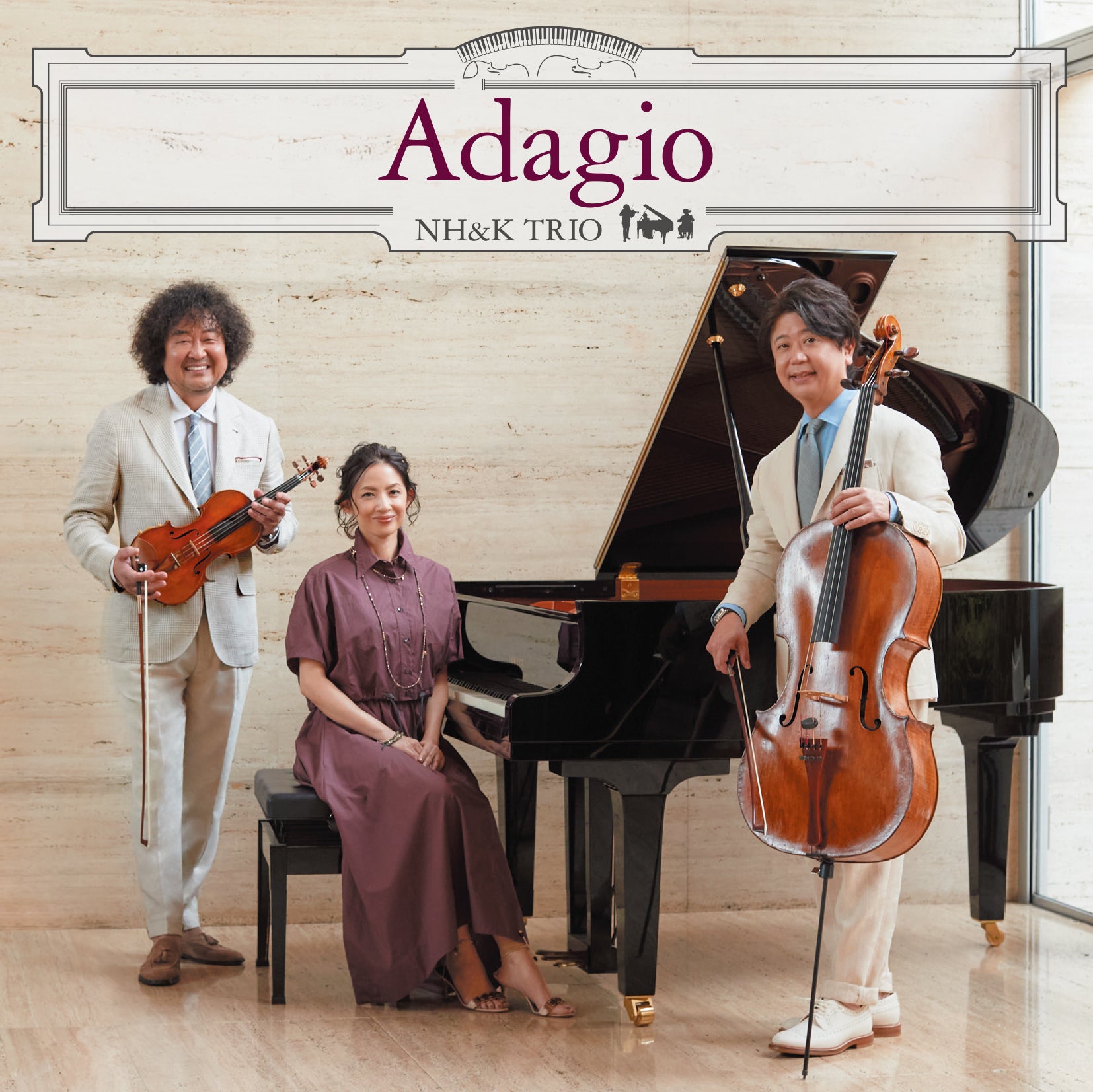 CD】Adagio【NHu0026K TRIO】（通常盤） – 葉加瀬太郎オフィシャルサイト